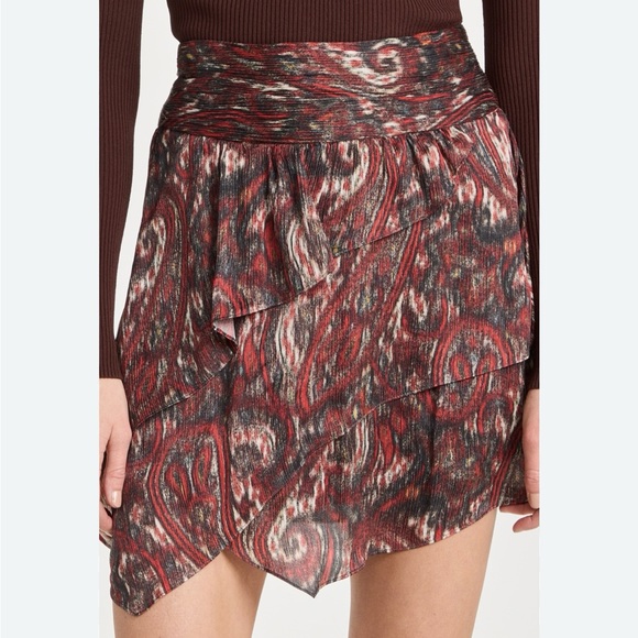 NWT  IRO/Intermix Zully Silk Skirt - Picture 1 of 8